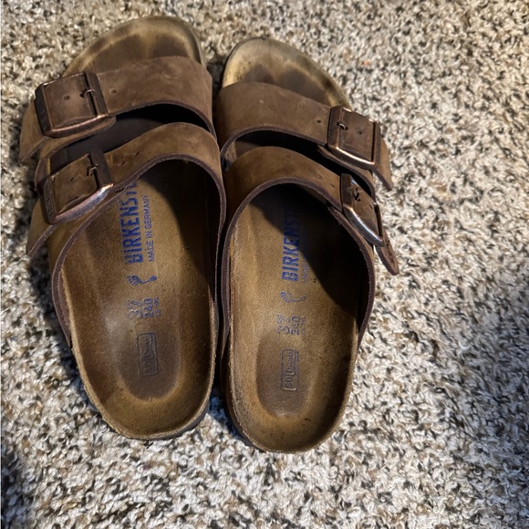 Pre-loved Birkenstock Brown Sandals - Picture 1 of 6